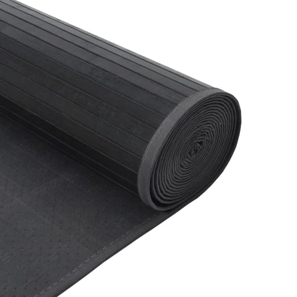 vidaXL Matto suorakaide harmaa 60x300 cm bambu