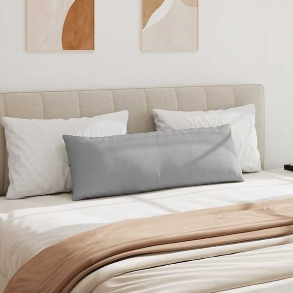 vidaXL Sofapuder 2 pcs Skygrå 120 x 40 cm Stof