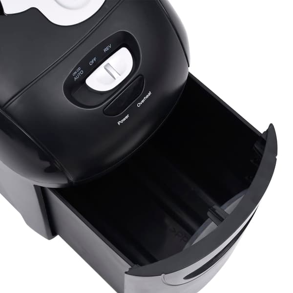 vidaXL makulator 10 ark mikroskæring sort