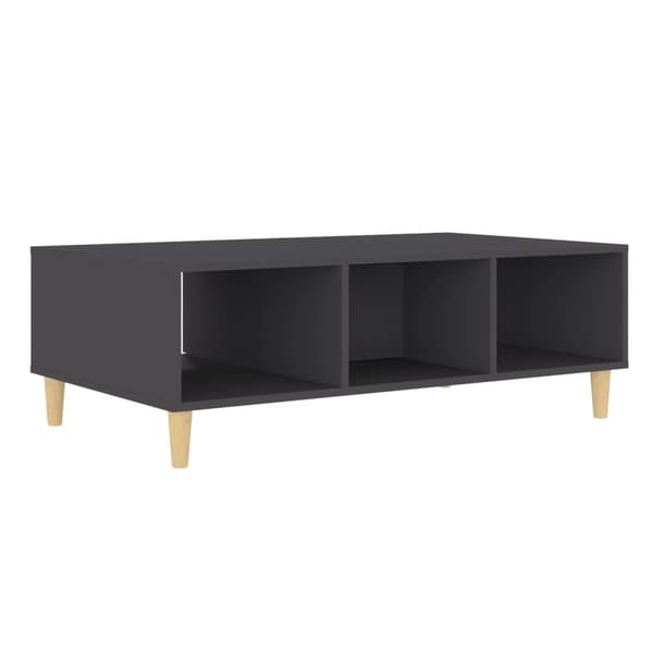 vidaXL sofabord 103,5x60x35 cm spånplade grå