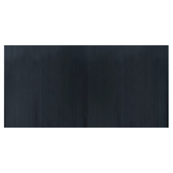 vidaXL Matto suorakaide harmaa 100x200 cm bambu