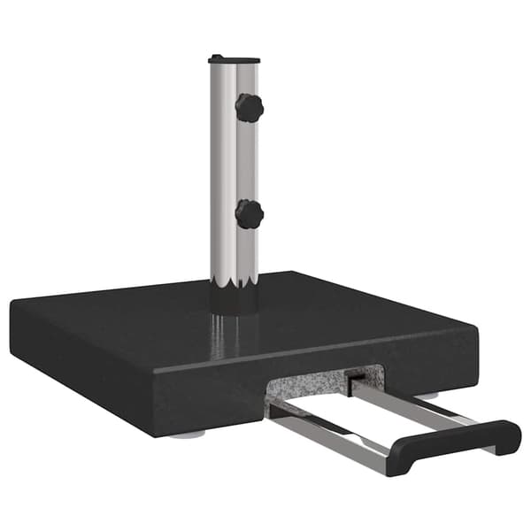 vidaXL Parasolfod Sort 41 x 41 x 37 cm Granit