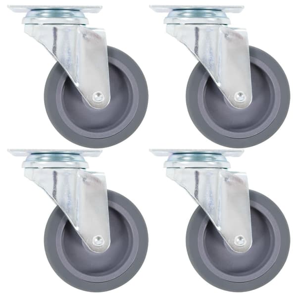 vidaXL Rullapyörät 4 kpl 75 mm