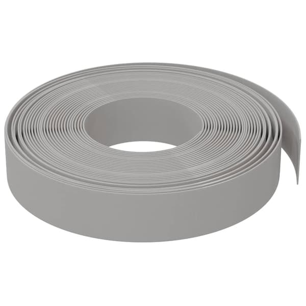vidaXL græskanter 5 stk. 10 m 10 cm polyethylen grå