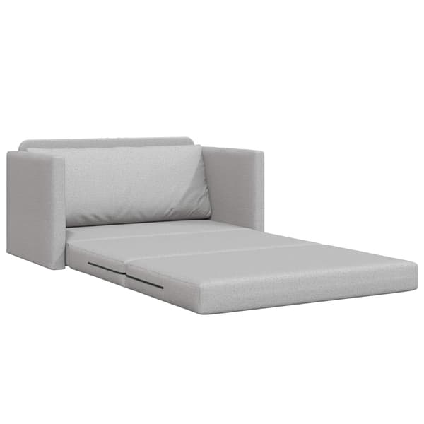 vidaXL Sovesofa 110cm Skygrå Stof