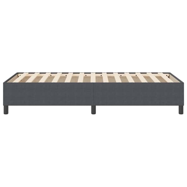 vidaXL Platform sengestel Mørkegrå 100 x 200 cm Velourstof
