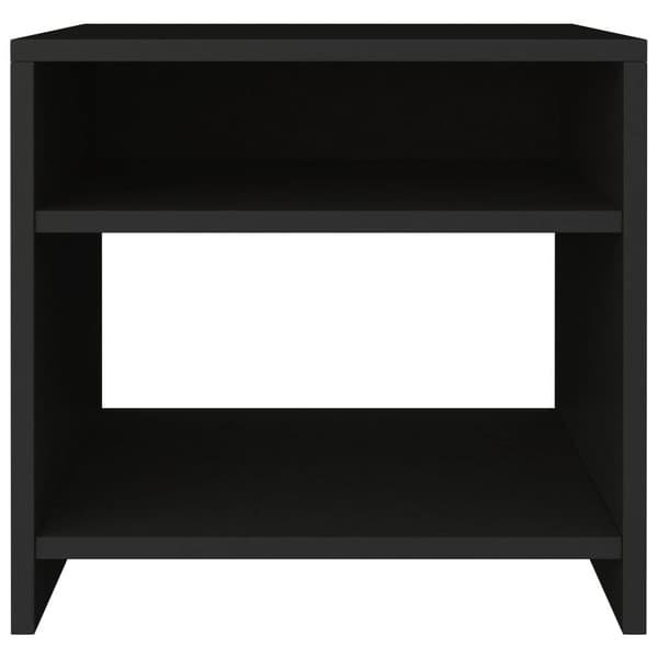 vidaXL sengeskabe 2 stk. 40 x 30 x 40 cm spånplade sort