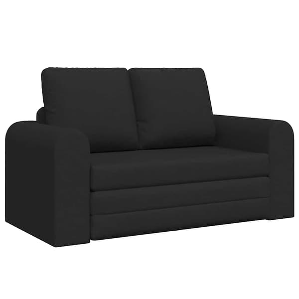 vidaXL Sovesofa 60cm Sort Stof