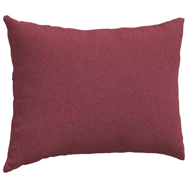 vidaXL Sofapuder 2 pcs Vinrød 70 x 50 cm Stof
