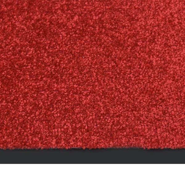 vidaXL dørmåtte 60x80 cm rød