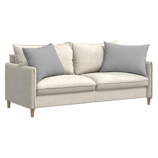 vidaXL Sofapuder 2 pcs Skygrå 70 x 50 cm Stof
