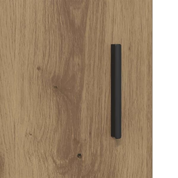 vidaXL Sideboard Artisan Egetræ 35,5 x 35 x 76 cm