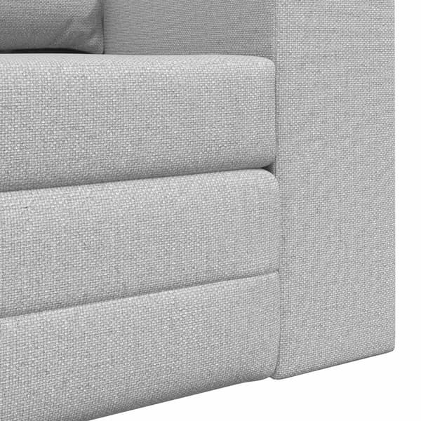vidaXL Sovesofa 60cm Skygrå Stof