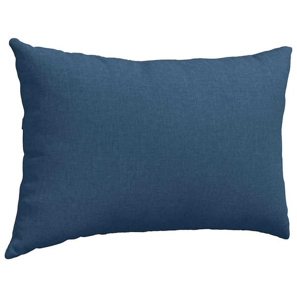 vidaXL Sofapuder 2 pcs Blå 60 x 40 cm Stof