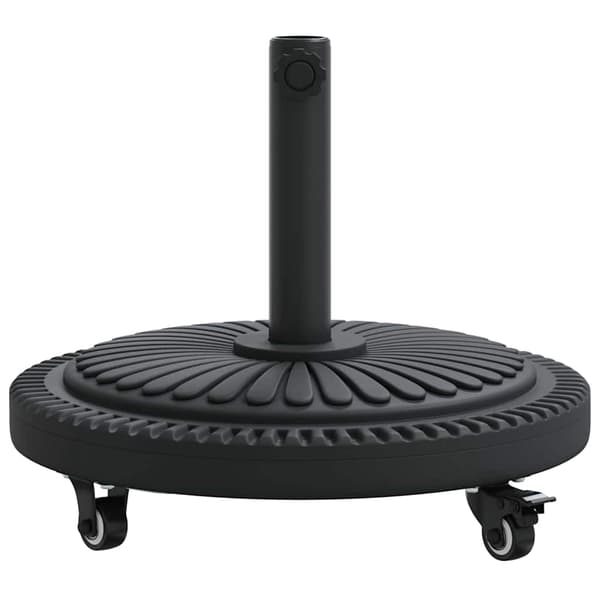 vidaXL Parasolfod Sort Ø38-48 mm