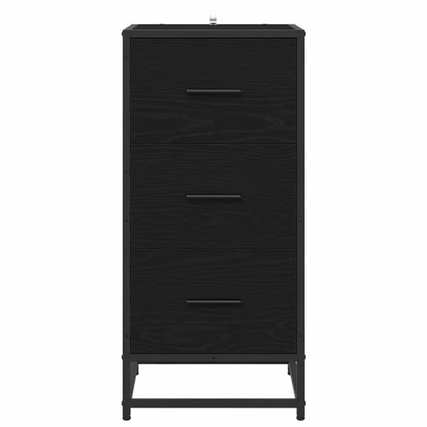 vidaXL Sideboard Sort eg 35.5 x 35 x 76 cm