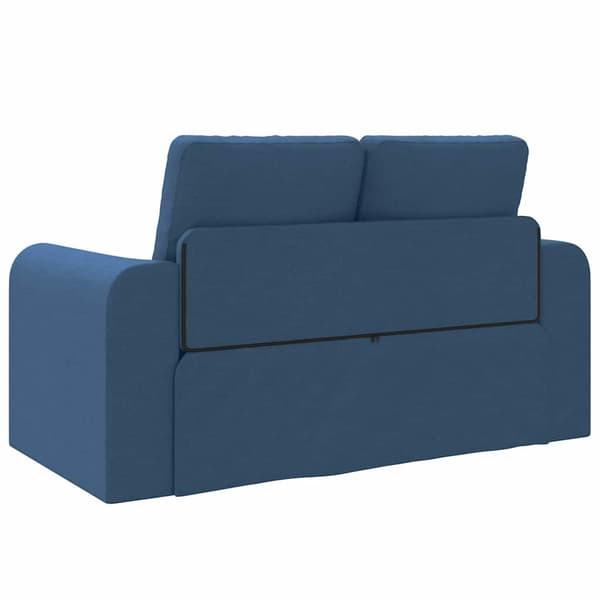 vidaXL Sovesofa 60cm Blå Stof