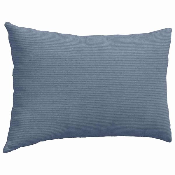 vidaXL Sofapuder 2 pcs Blå 60 x 40 cm Velourstof
