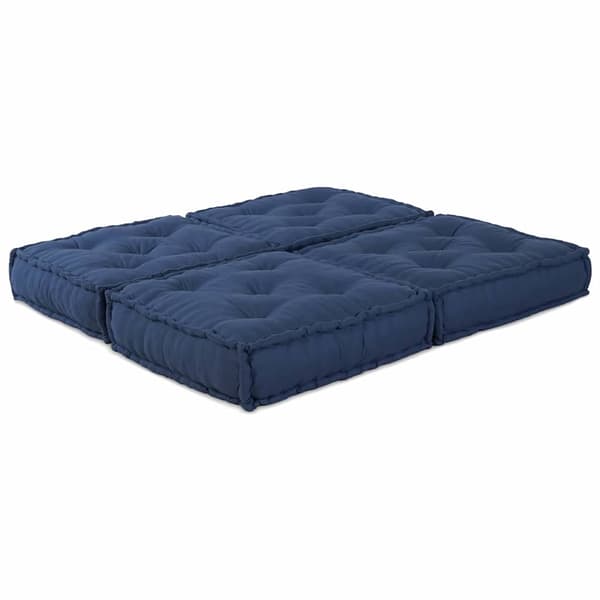 vidaXL Pude 2 pcs Blå 70 x 70 x 36 cm Polyester