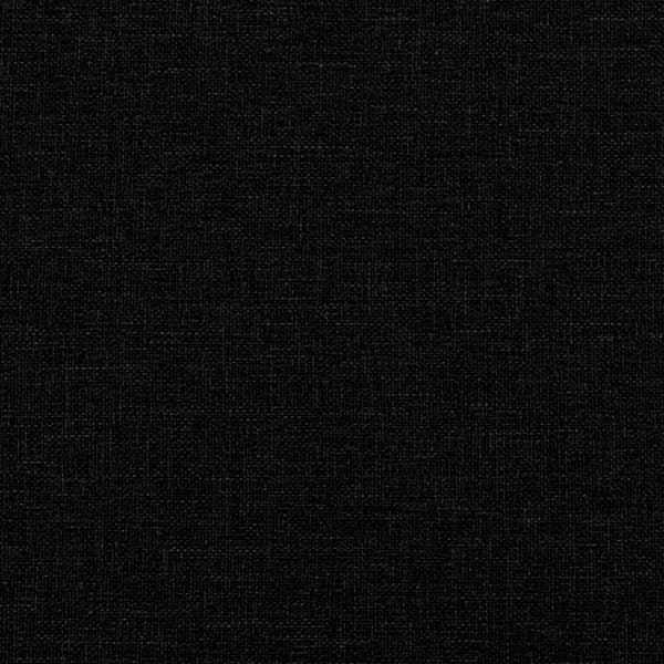 vidaXL Box spring seng med madras Sort 200 x 140 cm Polyester