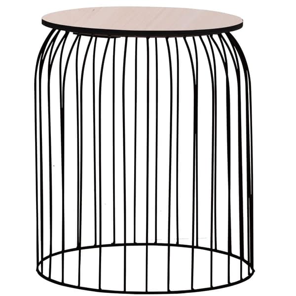 vidaXL sofabordssæt 3 dele sort