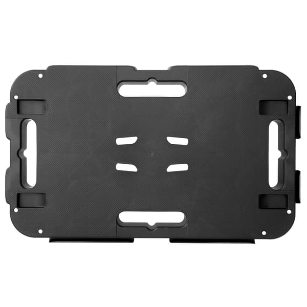 vidaXL møbelhunde 3 stk. 200 kg polypropylen sort