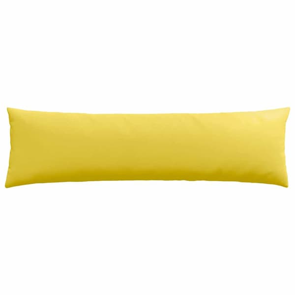 vidaXL Sofapuder 2 pcs Lys Gul 145 x 40 cm Stof