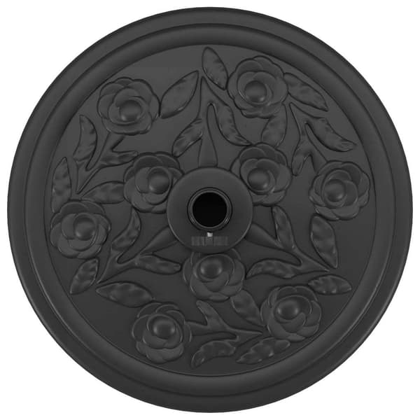 vidaXL Parasolfod Sort Ø38-48 mm