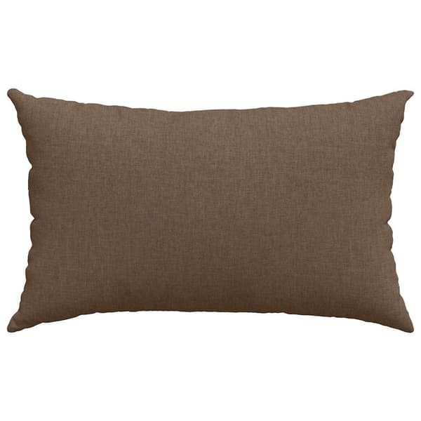 vidaXL Sofapuder 2 pcs Brun 50 x 30 cm Stof