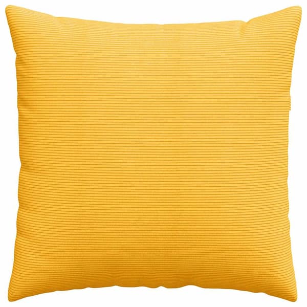 vidaXL Sofapuder 2 pcs Lys Gul 80 x 80 cm Velourstof