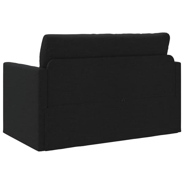vidaXL Sovesofa 110cm Sort Stof