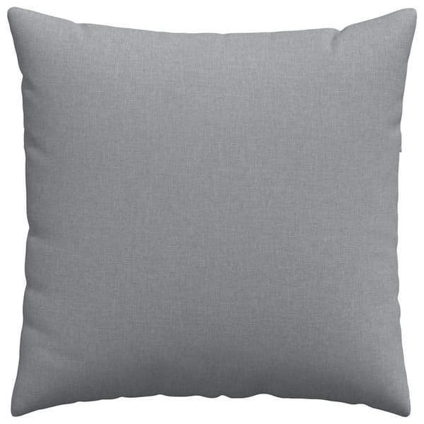 vidaXL Sofapuder 2 pcs Lysegrå 80 x 80 cm Stof