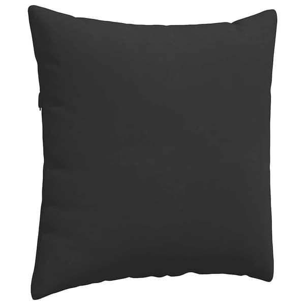 vidaXL Sofapuder 2 pcs Sort 60 x 60 cm Stof