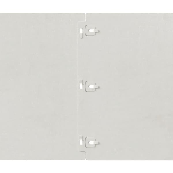 vidaXL Plænekant 10 stk. 25 x 103 cm Rustfrit stål Sølv