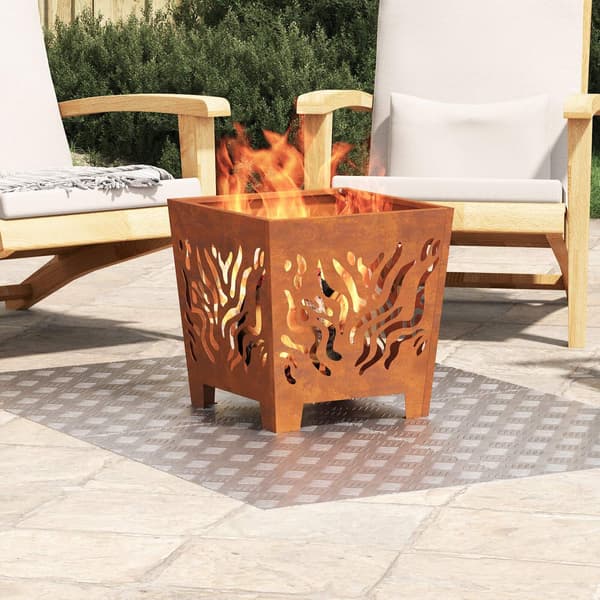 vidaXL Trappe Tread Rektangulær 4 pcs Sølv 70 x 50 cm Aluminium