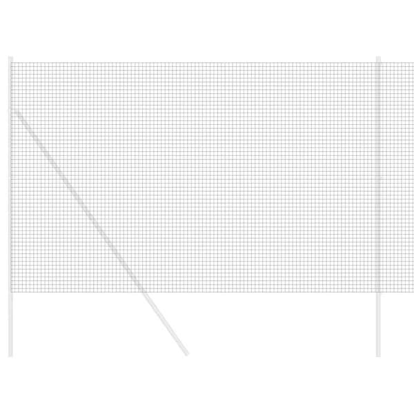 vidaXL Hitsattu lankaa Harmaa 1.6 x 25 m