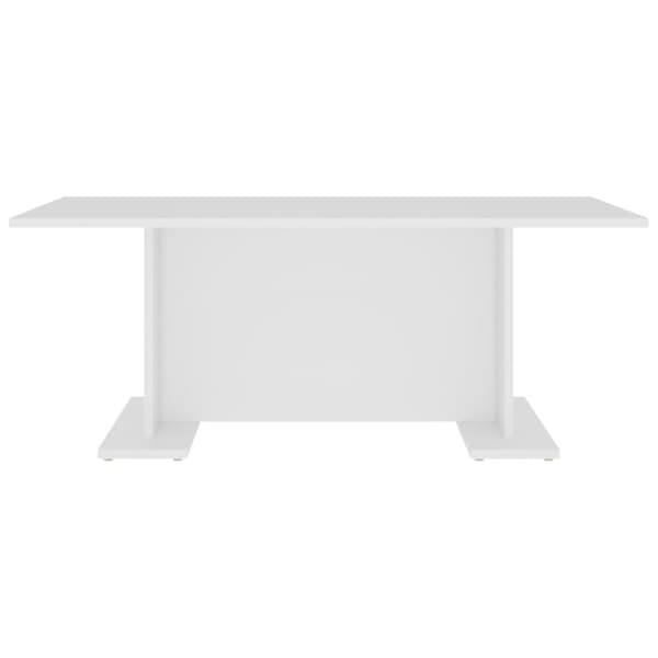 vidaXL sofabord 103,5x60x40 cm spånplade hvid