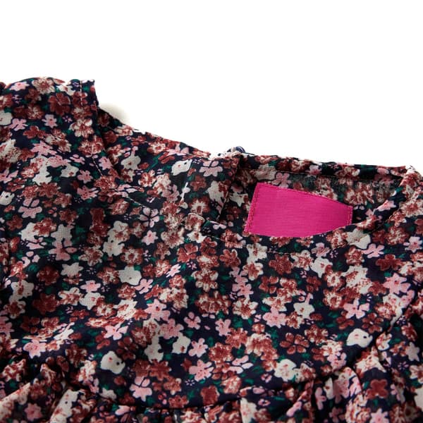 vidaXL Bluse til børn str. 128 pink