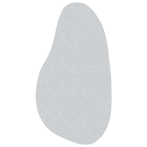 vidaXL Tæppe Grå 80 x 150 cm Polyester