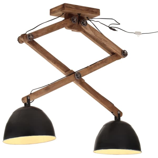 vidaXL loftlampe 29x18x85 cm 25 W E27 sort