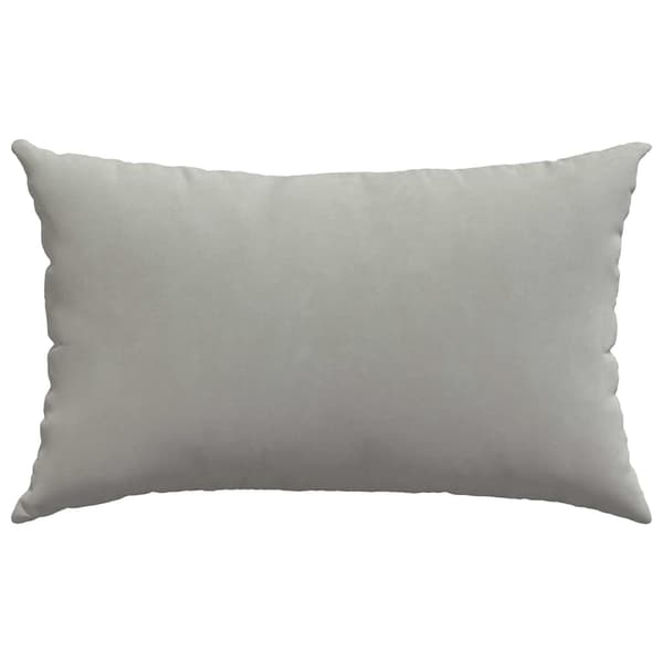 vidaXL Sofapuder 2 pcs Lysegrå 50 x 30 cm Stof