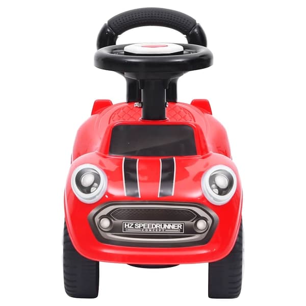 vidaXL Potkuauto punainen