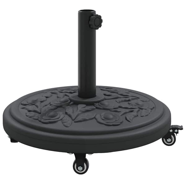 vidaXL Parasolfod Sort Ø38-48 mm
