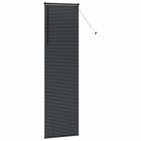 vidaXL Persienner Sort 220 x 60 cm Aluminium