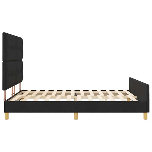 vidaXL Sengesort 180x200 cm Stof