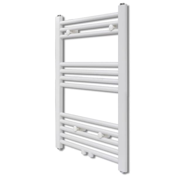 vidaXL håndklæderadiator 500x764 mm centralvarme lige
