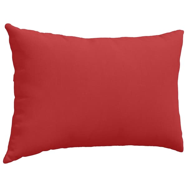 vidaXL Sofapuder 2 pcs Rød 60 x 40 cm Stof