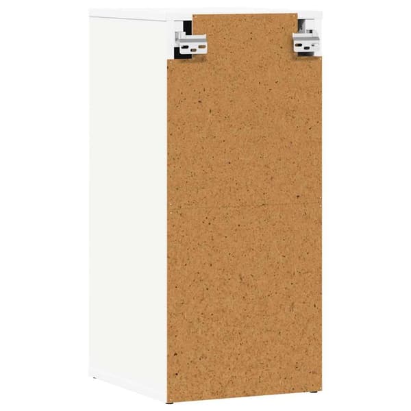 vidaXL skoreoler 2 stk. 32x35x70 cm spånplade hvid