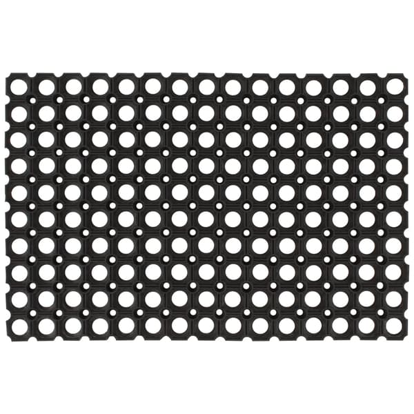 vidaXL dørmåtte 40x60 cm rektangulær gummi
