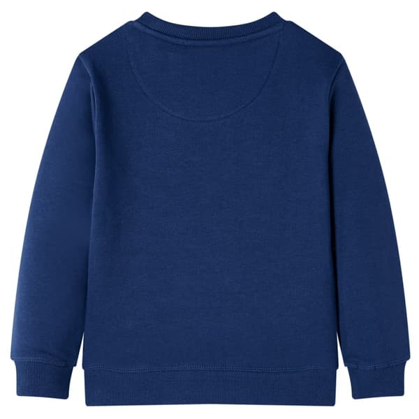 vidaXL Sweatshirt til børn str. 104 marineblå